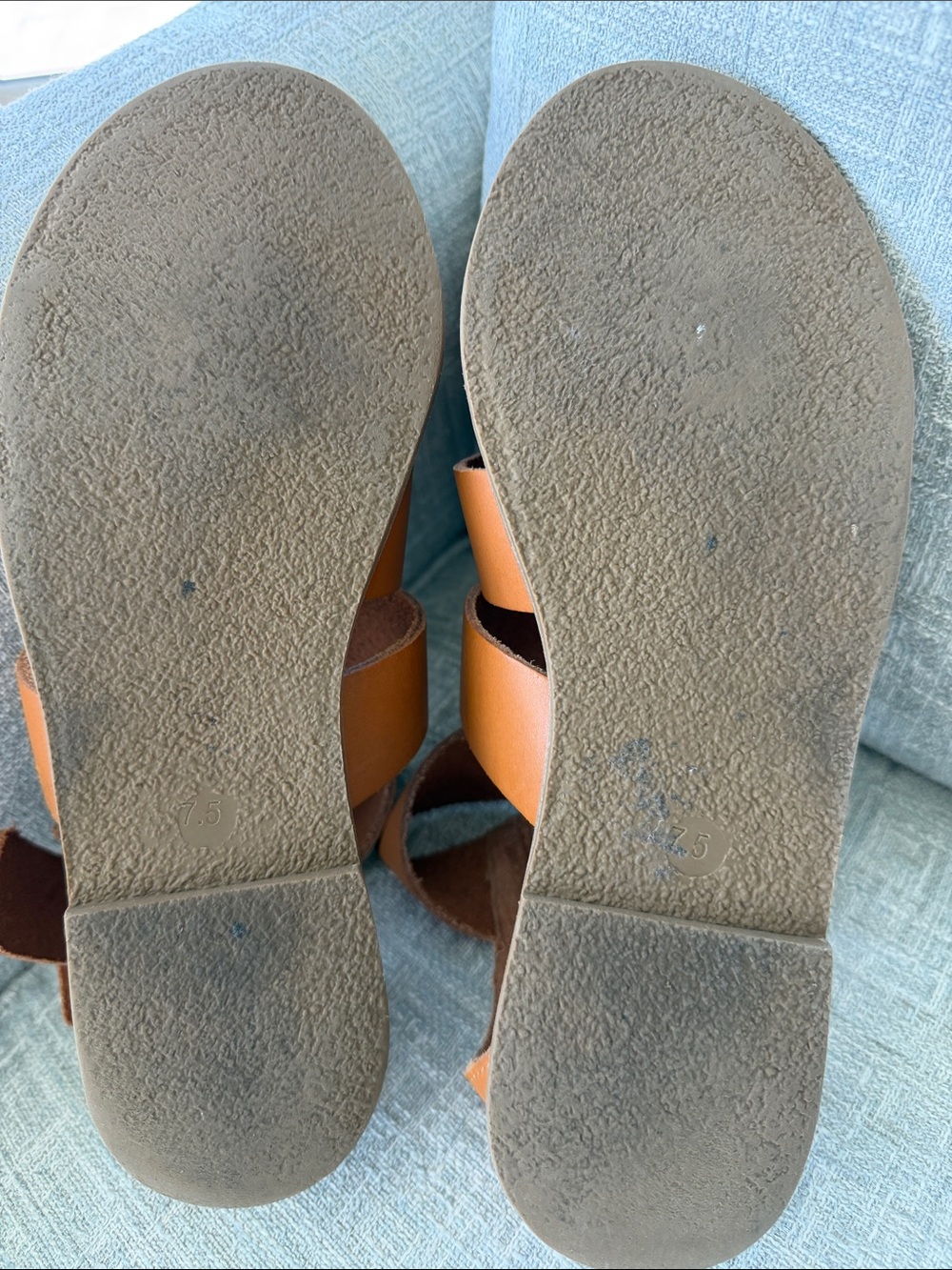 Madewell Rowan Gladiator Sandals Women's Size 7 .5 - Picture 8 of 10